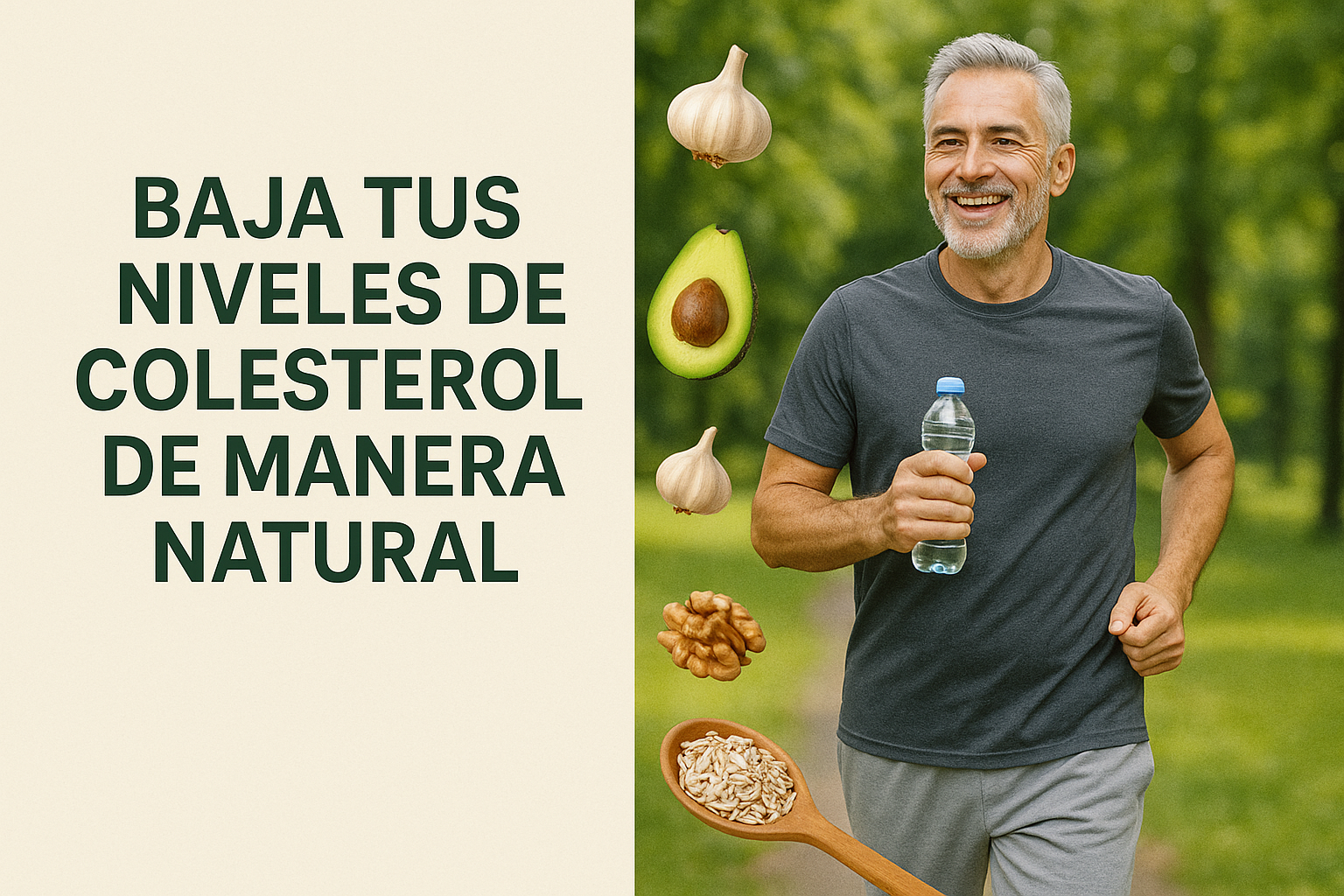 Baja tus niveles de colesterol de manera natural - Curso sobre salud cardiovascular
